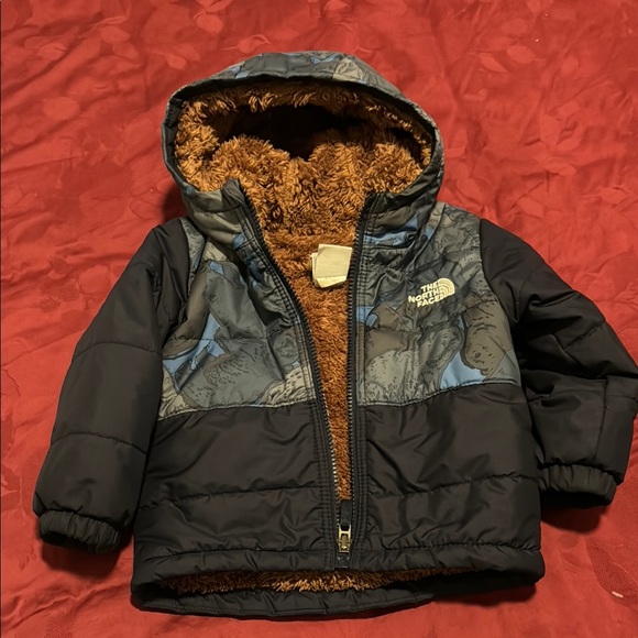 The North Face Kids Jacket - Black and Brown - Picture 1 of 4